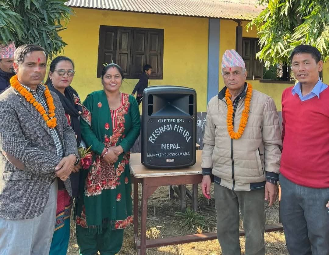 speaker donation to school